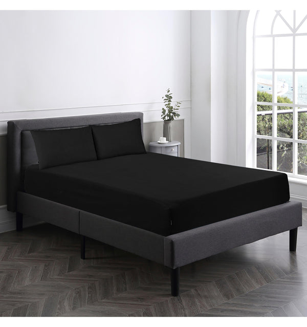 Black - Fitted Sheet