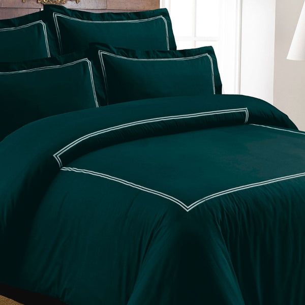 Turquoise - Baratta Stich Duvet Cover
