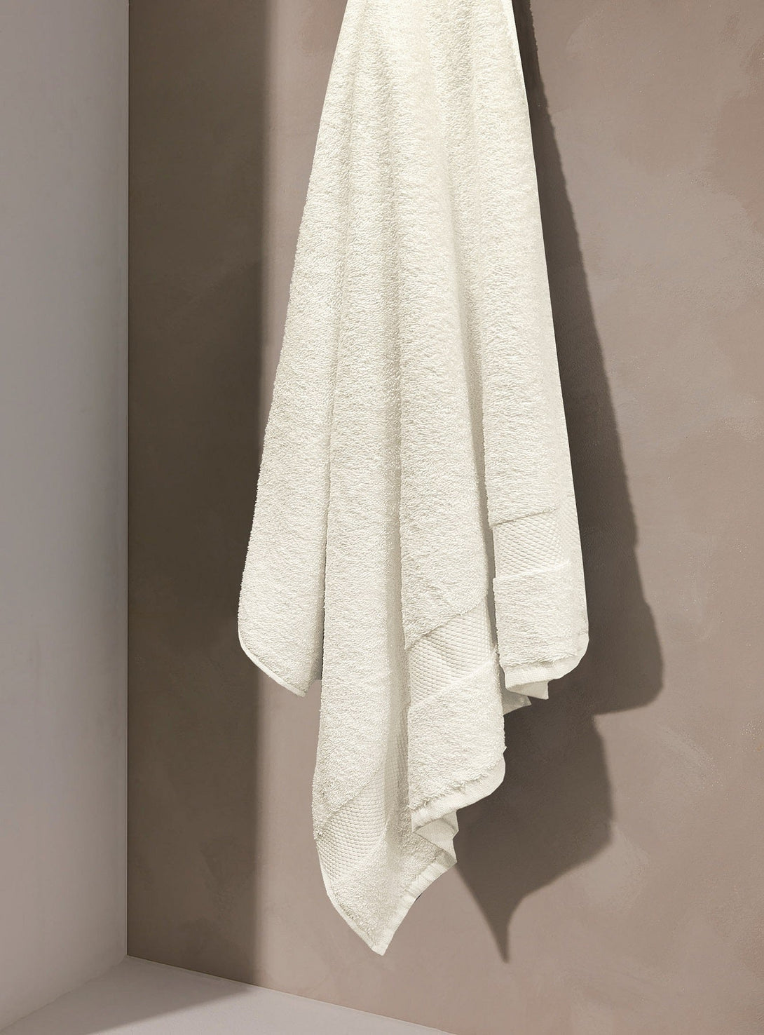 Cream Cotton Bath Towel 