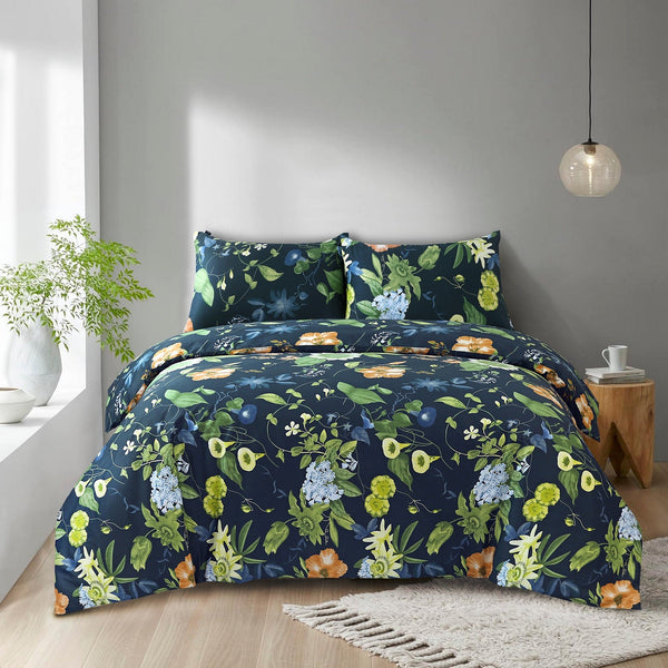 Vienna Green - Satin Flat Sheet
