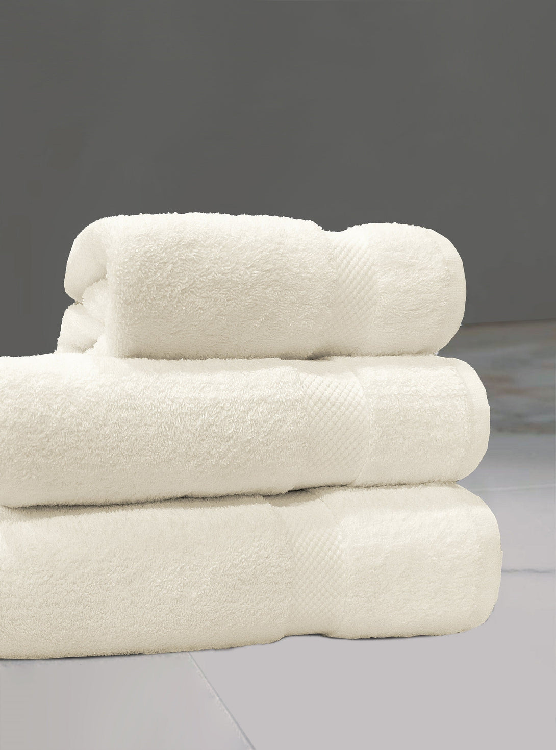 Cream Cotton Bath Towel 