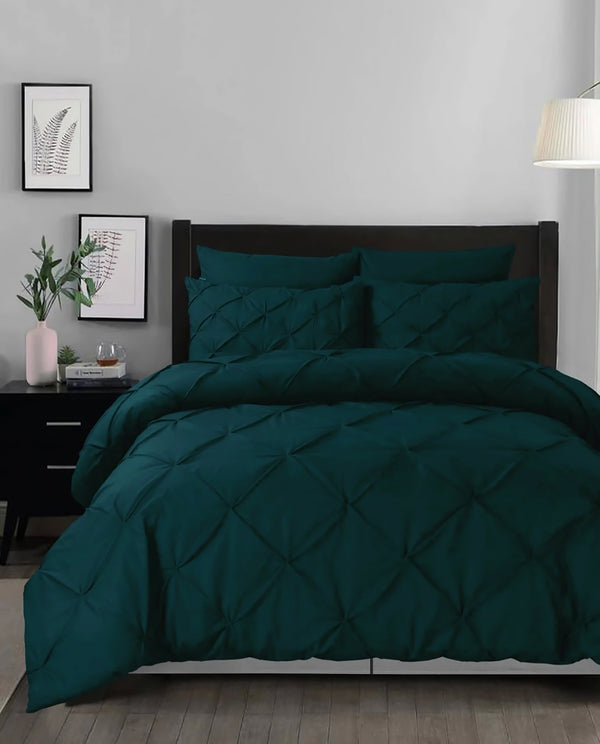 High-Quality Turquoise Pintuck Duvet Covers Online