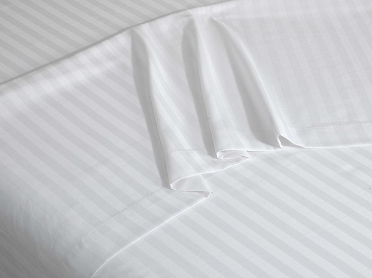 Hotel Stripe Satin Bed Set 