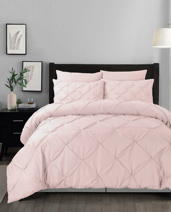Top-Quality Rose Pintuck Duvet Covers