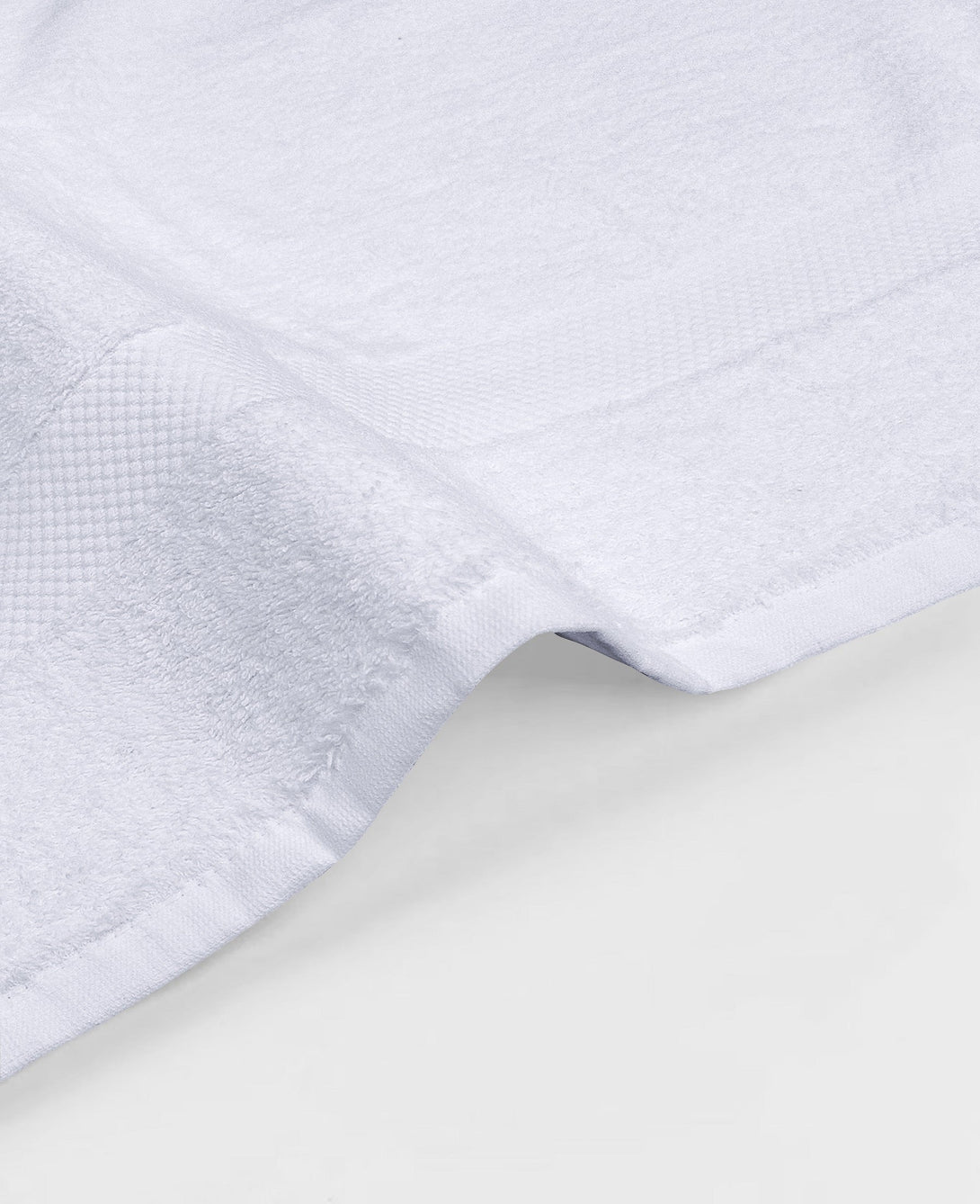 White Cotton Bath Towels 