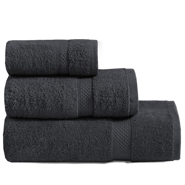 Charcoal- 100% Cotton Terry Towel